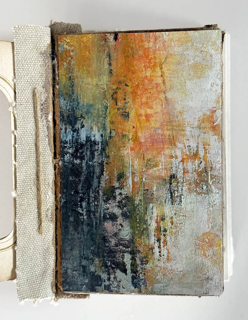 A gentle whisper handmade book