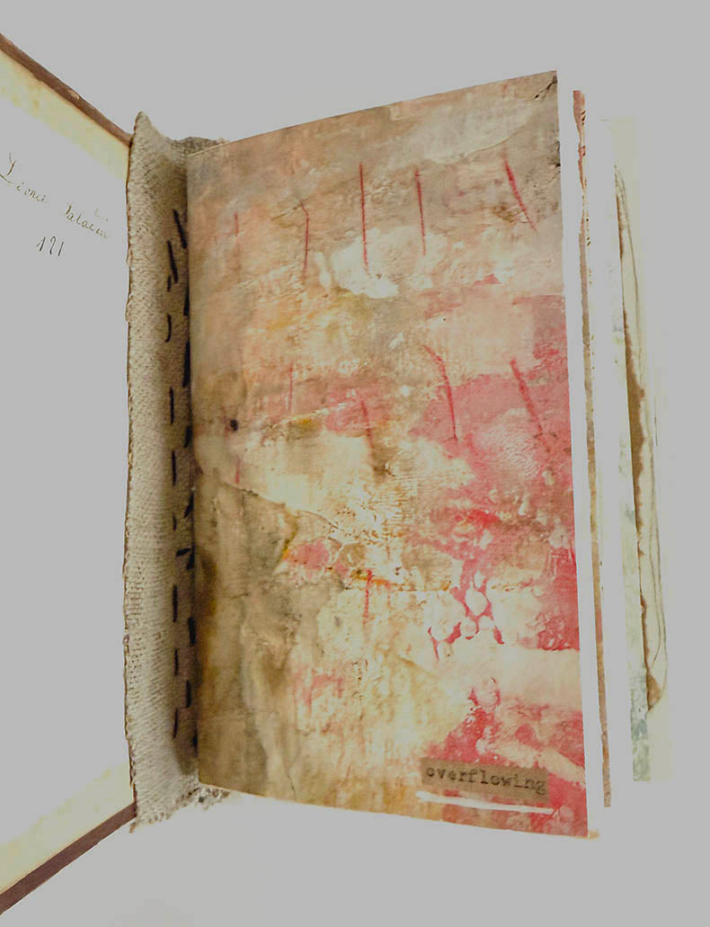 A gentle whisper handmade book