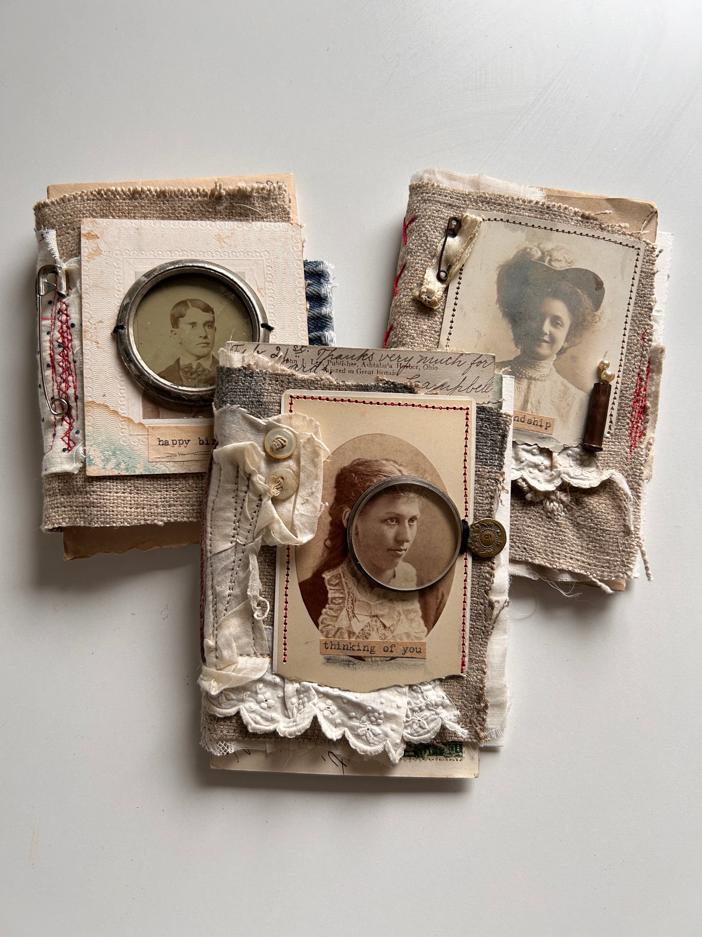 Instructional video online class; Treasured handmade cards/books