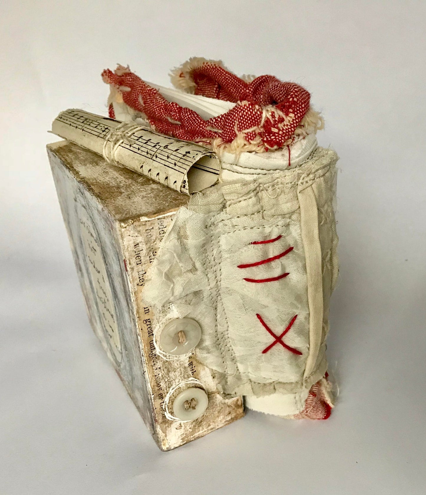 Christmas fabric book ONLINE class