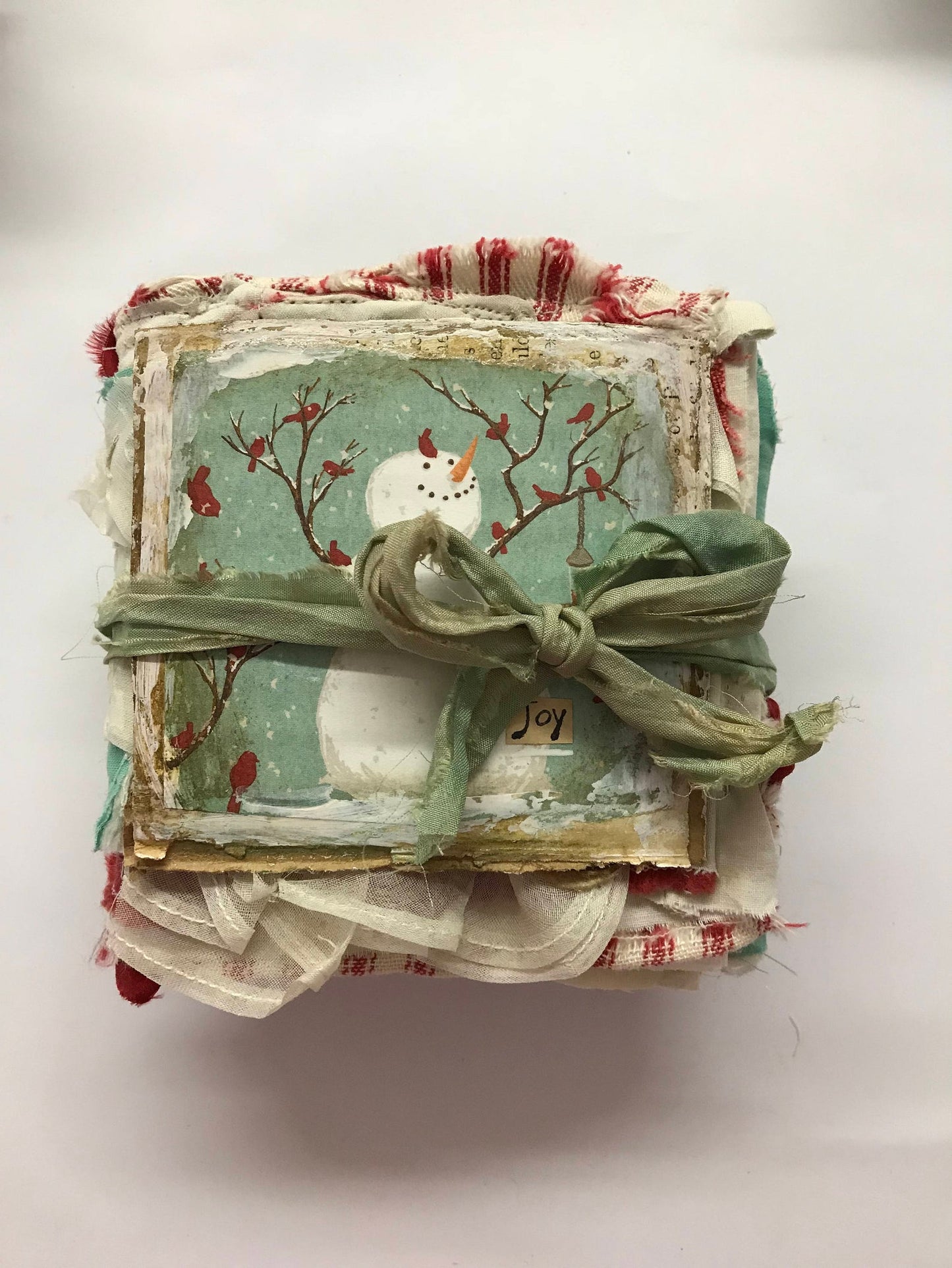 Christmas fabric book ONLINE class