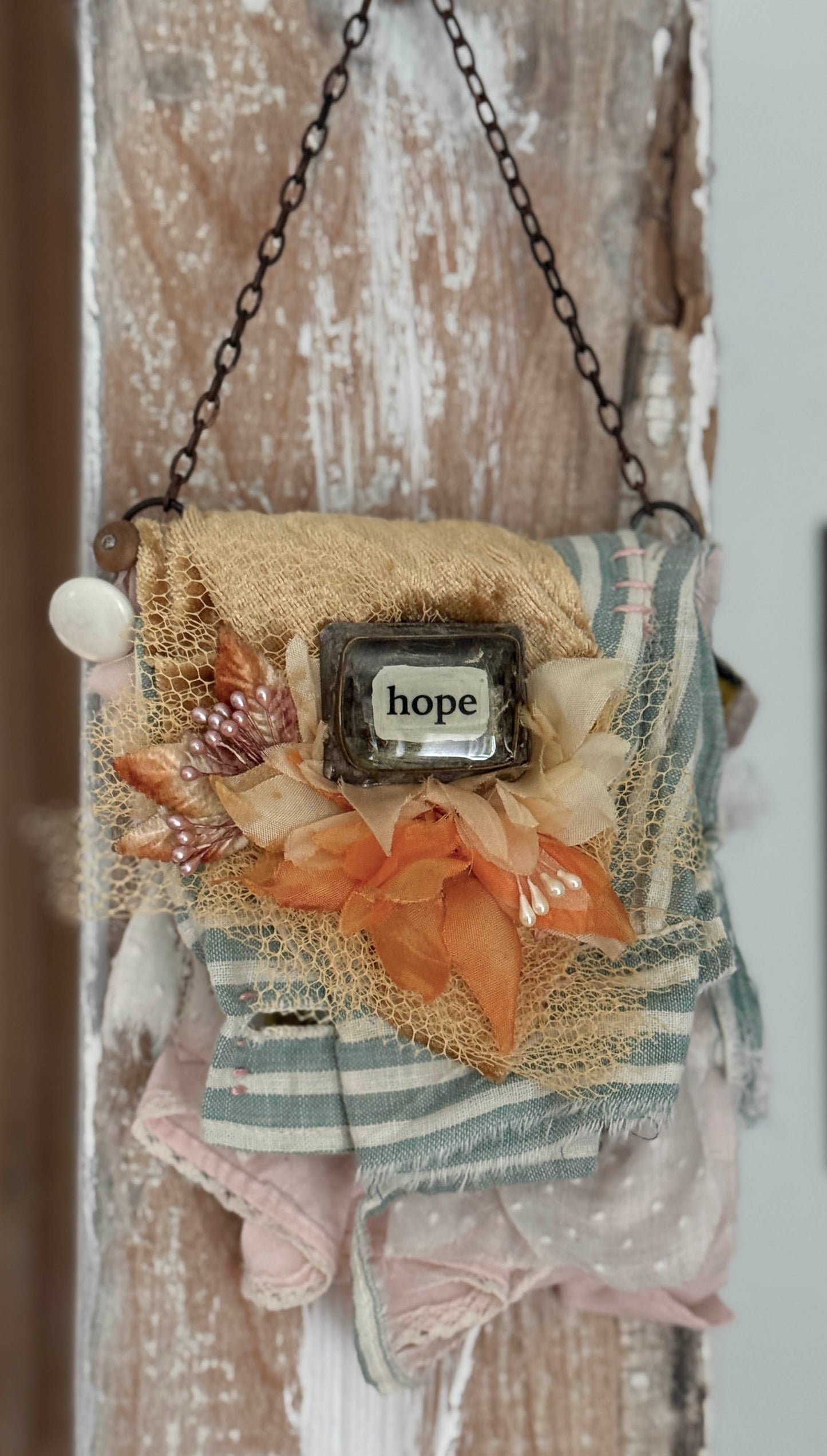hope fabric wall hanging/ornament/gift