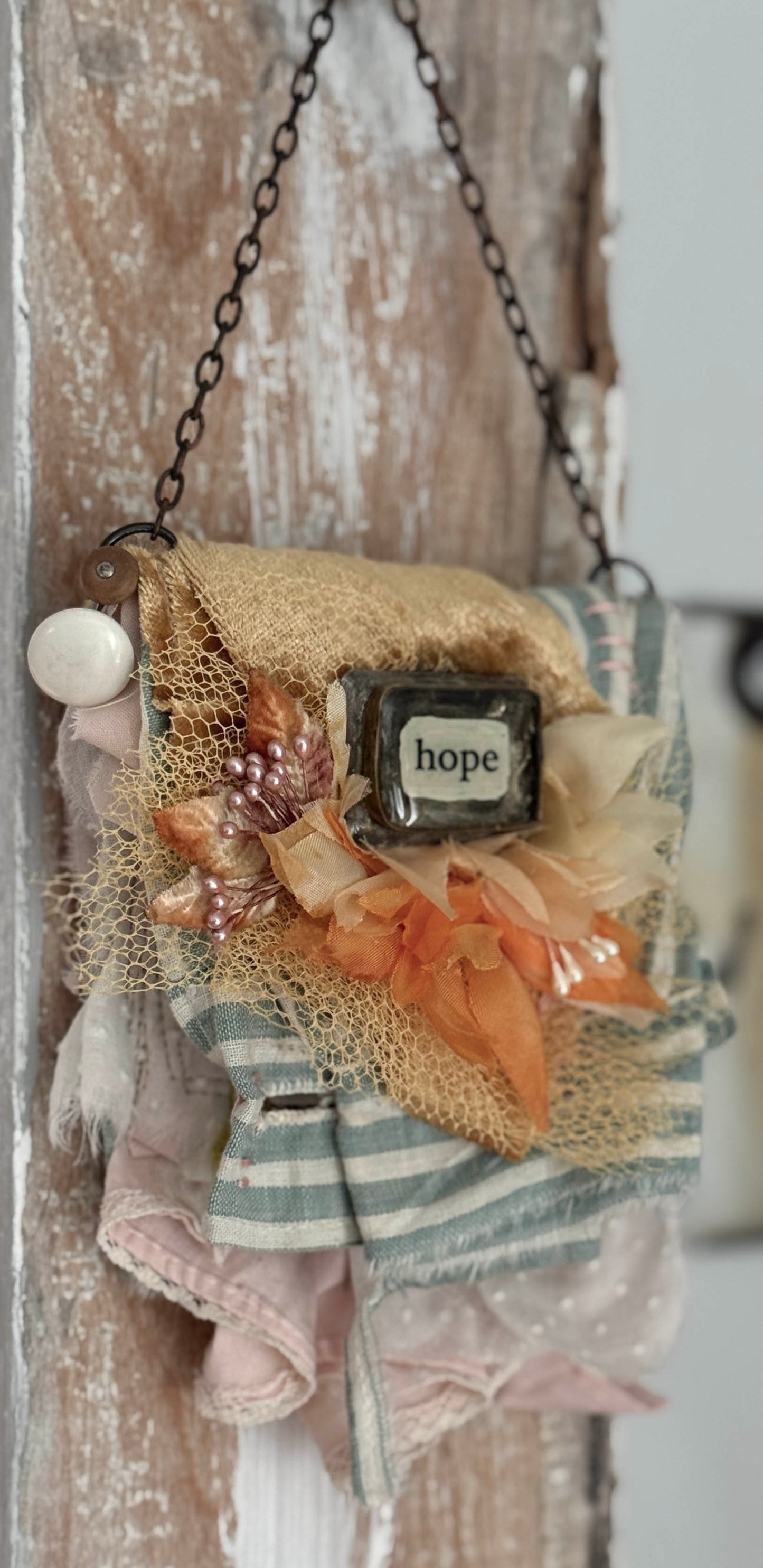 hope fabric wall hanging/ornament/gift