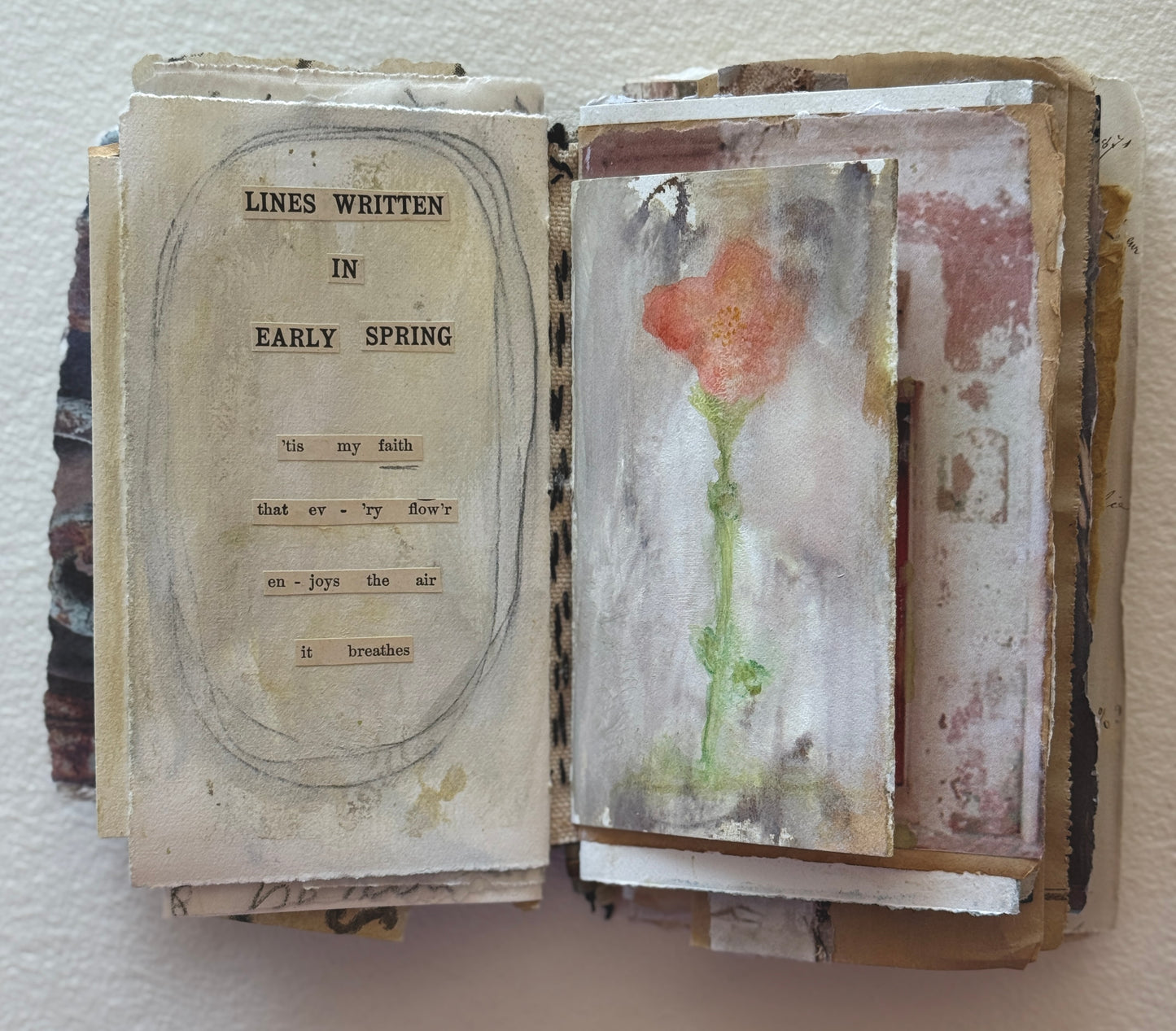 Soar handmade art book