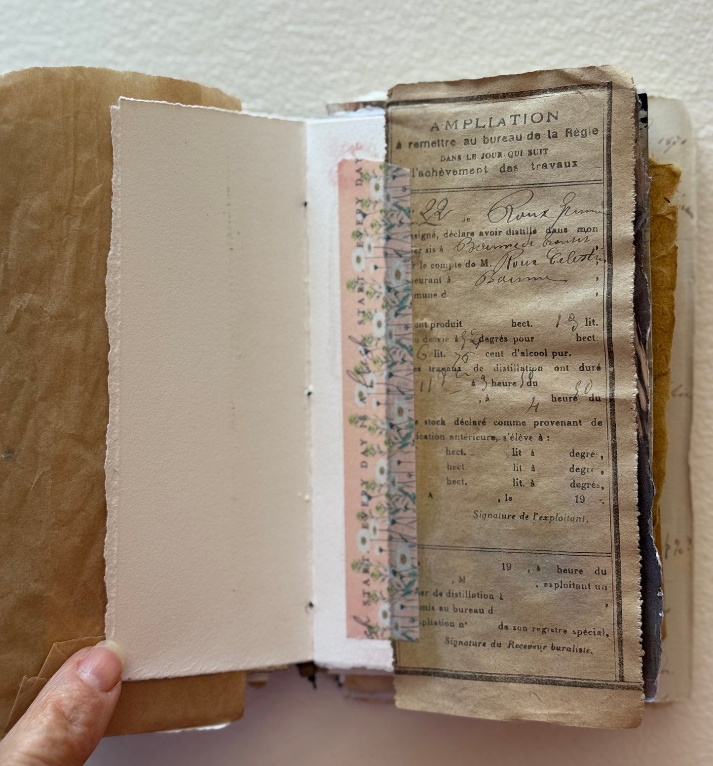 Soar handmade art book