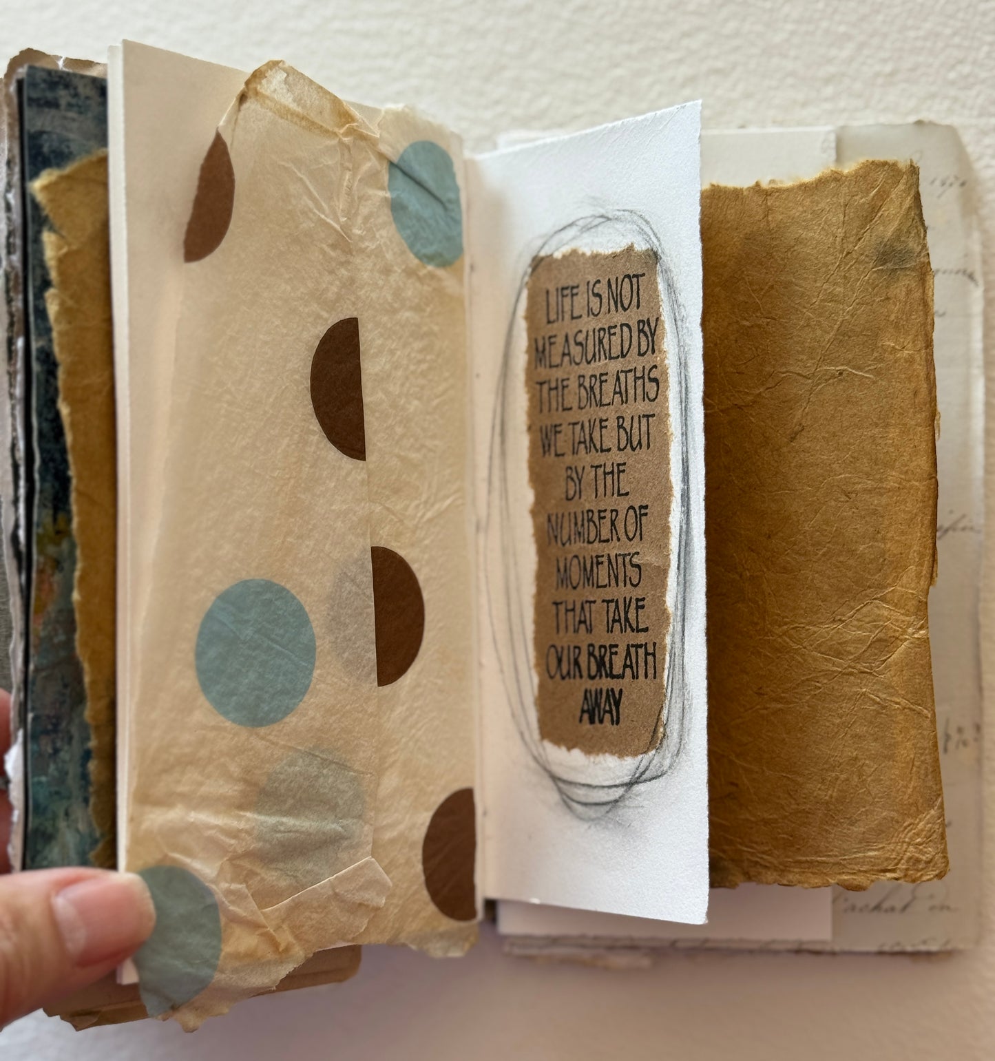 Soar handmade art book