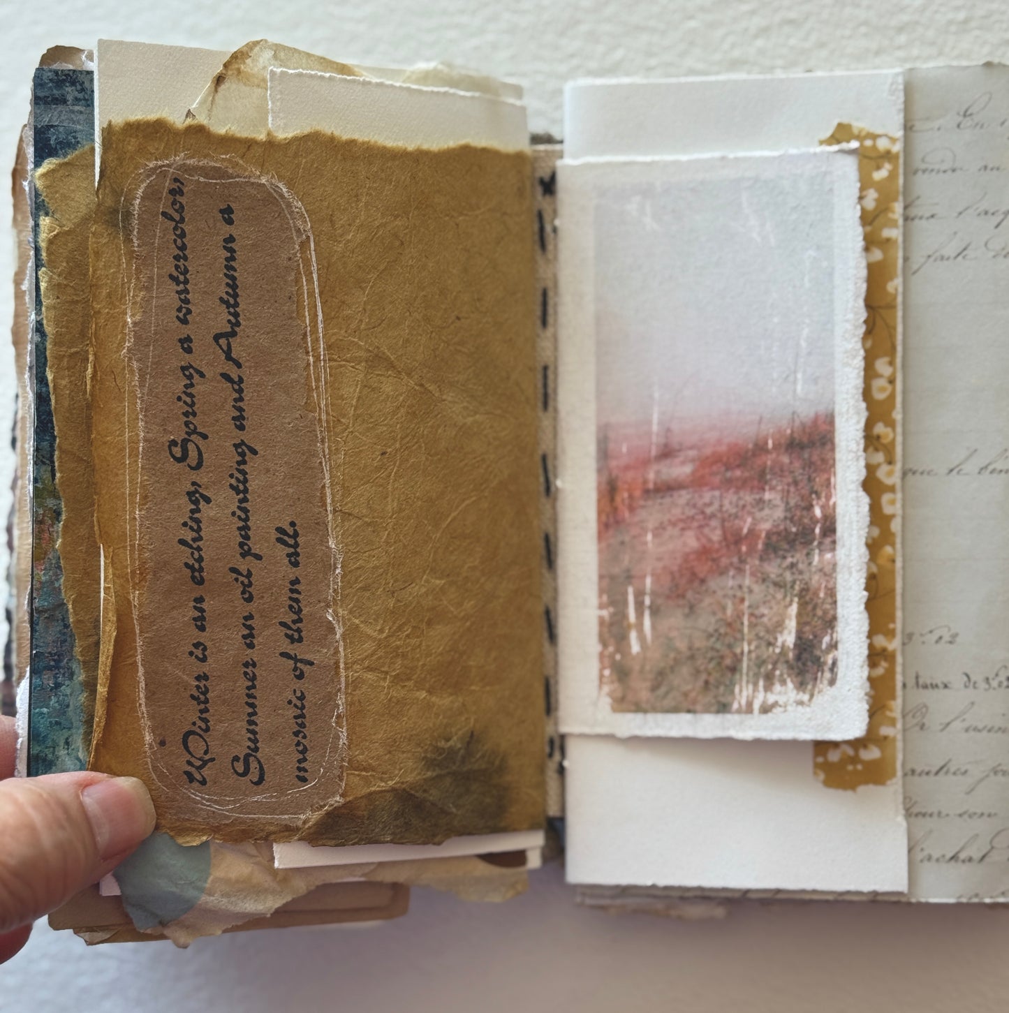 Soar handmade art book